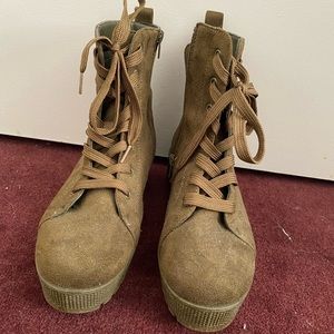 Army Green Boots
